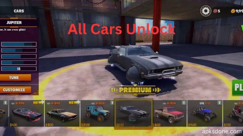 off the road mod apk unlocked all cars