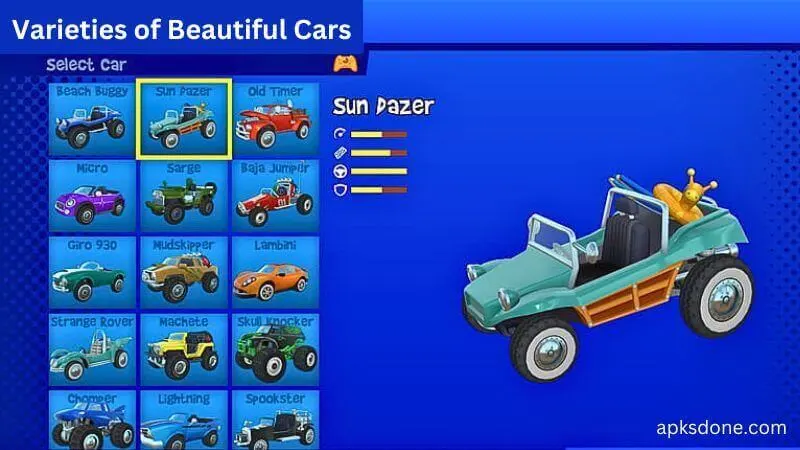 beach buggy racing mod apk (unlimited money and gems)