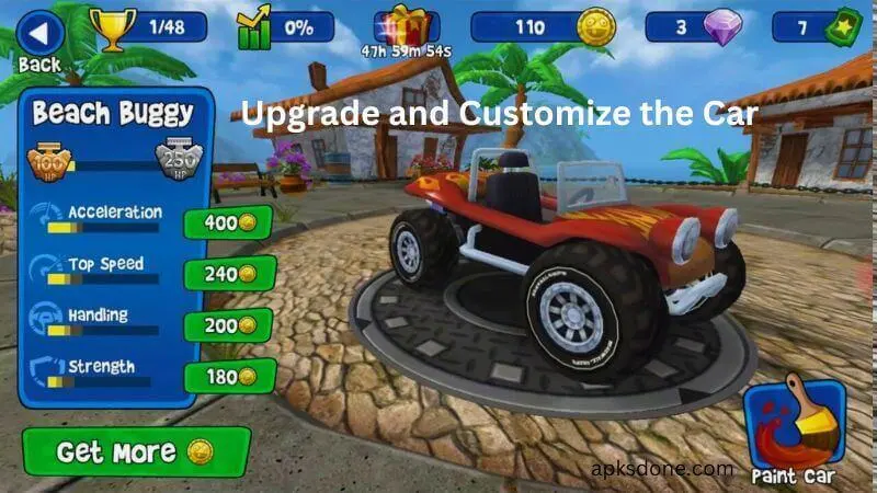 beach buggy racing mod apk upgraded version