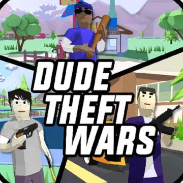 Dude Theft Wars Mod Apk logo